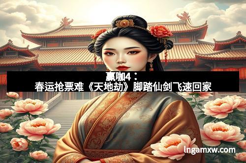 赢咖4：春运抢票难《天地劫》脚踏仙剑飞速回家